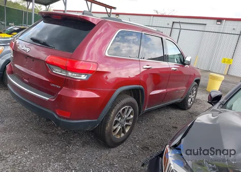 2014 Jeep Grand Cherokee Limited from USA, damaged, VIN 1C4RJFBG0EC376463